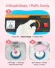 VEVOR Cotton Candy Machine Commercial, 1000W Electric Candy Floss Maker, Easy Use with 15 inch Stainless Steel Bowl and Sugar Scoop
