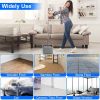 4Pcs Square Microfiber Mop Pads for Home Cleaning Reusable Machine Washable Flat Mop Replacements for Wet And Dry Floor Cleaning