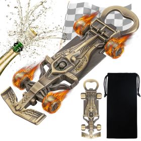 Exquisite Racing Bottle Opener, Meticulously Designed And Made Of Durable Materials, Perfect For Opening Bottles During Sports Events, Parties, Or (Option: Bronze)